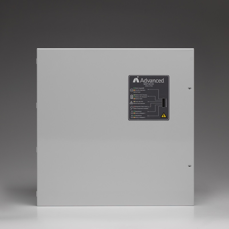 Mxp-651-D - EN54-4 PSU (Face) 800x800